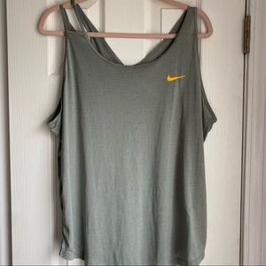 Nike Dri-Fit Gray Training Tank Top